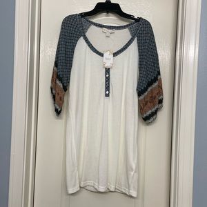 Tunic Top by Weekend Suzanne Betro NWT